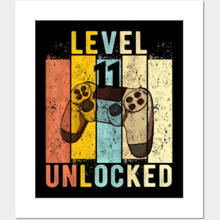 11th Birthday Level 11  Video Posters and Art